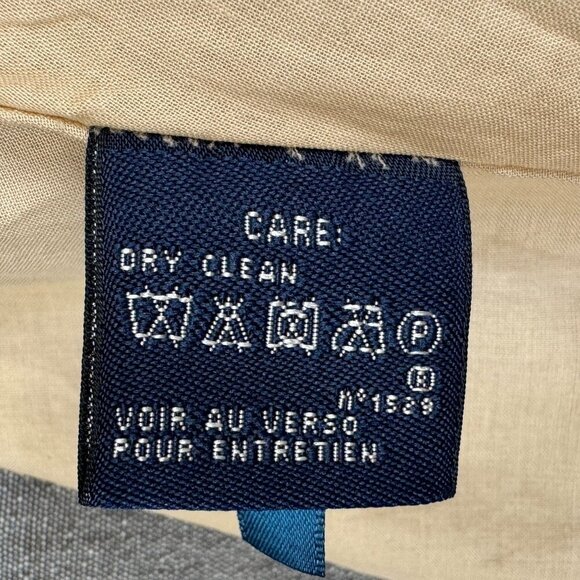 Ralph Lauren Sport Light Tan 100% Cotton Pleated A Line Short Skirt Size 14 - Picture 12 of 13